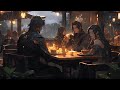 Fantasy medievaltavern music  relaxing celtic music tavern ambience with rain sounds