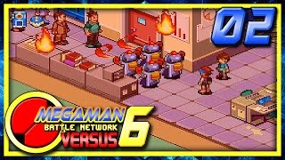Megaman Battle Network 6 Versus w/Chaos and RTK part 2: Attack on the School