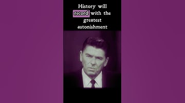 Reagans waarschuwing: een patroon dat we niet kunnen negeren