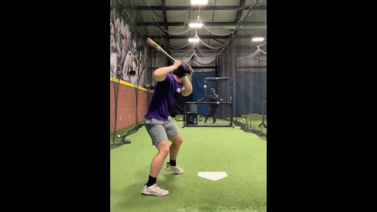 Anthony Denora batting cage