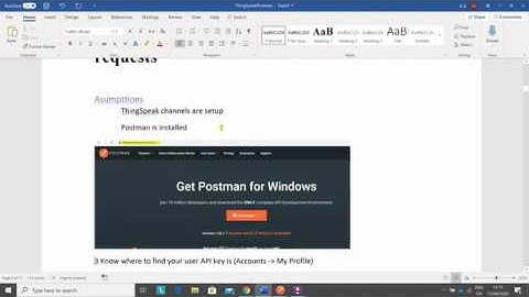 Sending HTTP Requests to ThingSpeak using urls and Postman simple tutorial.