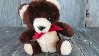 hug fun musical teddy bear - it's a small world