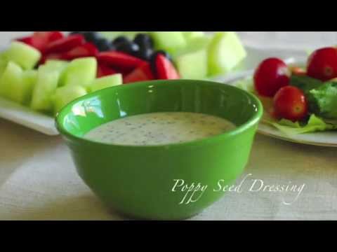 Poppy Seed Dressing ~Salad Dressing Recipe