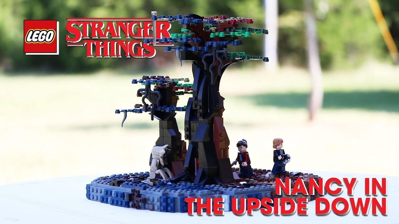 upside down lego stranger things