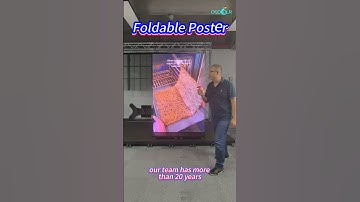 Boost Cookie Sales with Splicable Foldable LED Poster Screens  #digitalsignage #smartdisplay