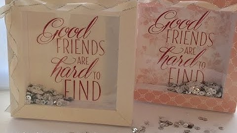 Shaker shadow box full tutorial