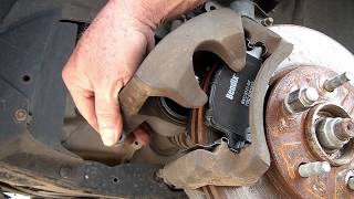 2006 HHR Brake Pads Replace, left front