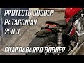 Proyecto Patagonian Eagle 250 II Bobber - Guardabarro Bobber en Fibra de Vidrio