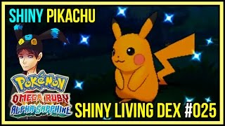 БЛЕСТЯЩИЙ ПИКАЧУ ИЗ DEXNAV! | Блестящий живой покедекс #025 Pokemon Omega Ruby & Alpha Sapphire screenshot 3