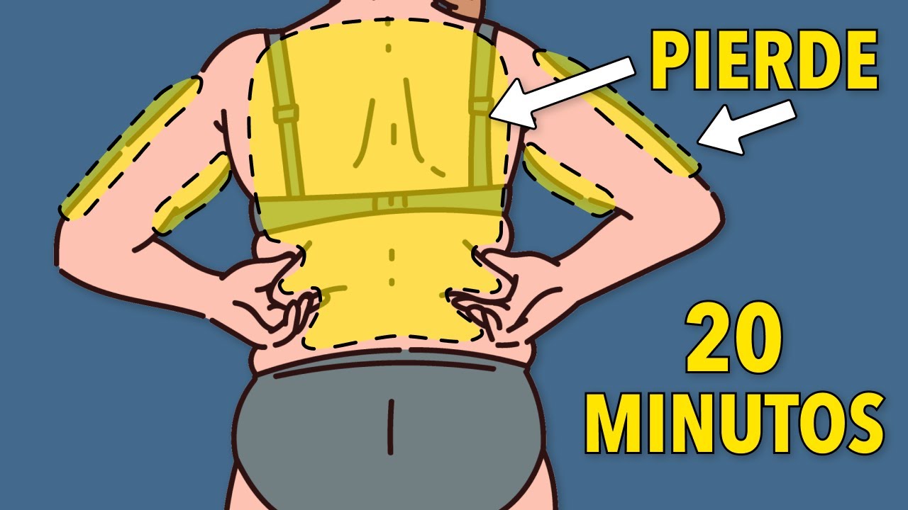 ENTRENAMIENTO INTENSO DE 20 MIN PARA PERDER LA GRASA DE LA ESPALDA Y