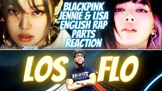 BLACKPINK Jennie & Lisa - English Rap Parts (2020 UPDATE) [Color Coded Lyrics/Eng] REACTION