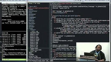 G. Clifford Williams: 0 to 00111100 with web2py - PyCon 2014