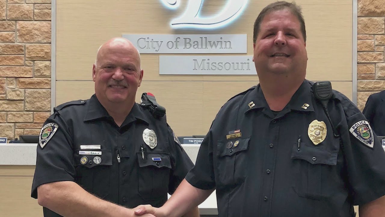 Proud to Serve: Officer Michael Hitchcock has served the Ballwin Police Department for 38 years!