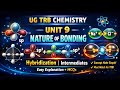 #UGTRB #PGTRB #Chemistry #NatureOfBonding #Hybridization #TRBExam #Carbocation #geometry #tamil