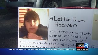 Family raises suicide awareness, honors late son