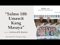 Salmo 100 umawit kang masaya  ferdinand m bautista played on grandorgue friesach