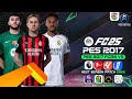 أحدث واقوي باتش يحول بيس 2017 الي بيس 2025 بحجم خرافي | PES 2017 NEXT SEASON PATCH 2026 FC25 V2 AIO