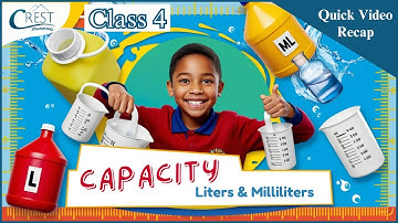 Class 4 Capacity | Maths Olympiad | CREST Olympiads