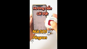 Hướng Dẫn Cài Đặt Nút Nhấn Khẩn Cấp Cho Người Già Nút SOS N01W Pingron