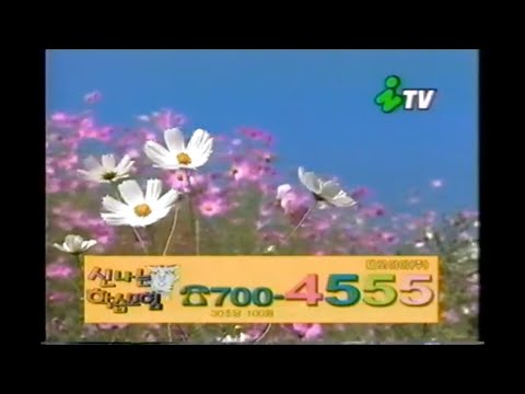 ITV 경인방송 가을 ID 코스모스밭 2001년 9월 추정