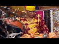 DrumsShivamani￼ Dussehra14-10-2021Drums solo in￼ Sri YohaMaya Bhuvaneswari Ashram