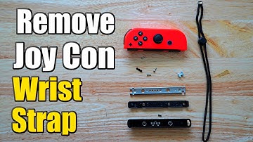 How to Remove Nintendo Switch Wrist Strap On Joy Con Controllers (Easy Method)