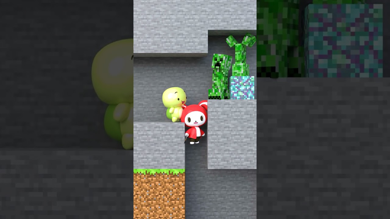 Who Can Help JJ And Mikey Break The Obsidian? - Maizen Animation Cartoon 