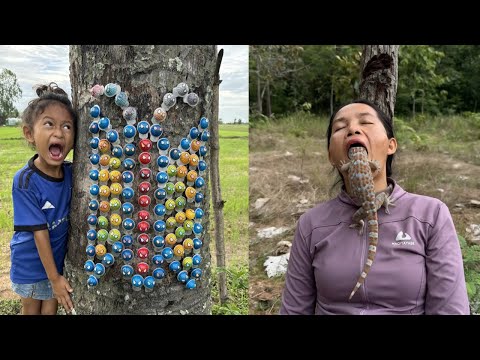 The Mom Shows Off HER Amazing SMART ideas and USEFUL in Forest 🌳 #bushcraft #outdoors #campping #fyp