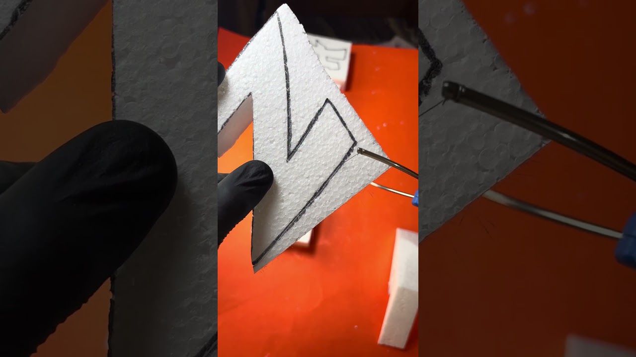 Satisfying foam cutting 
