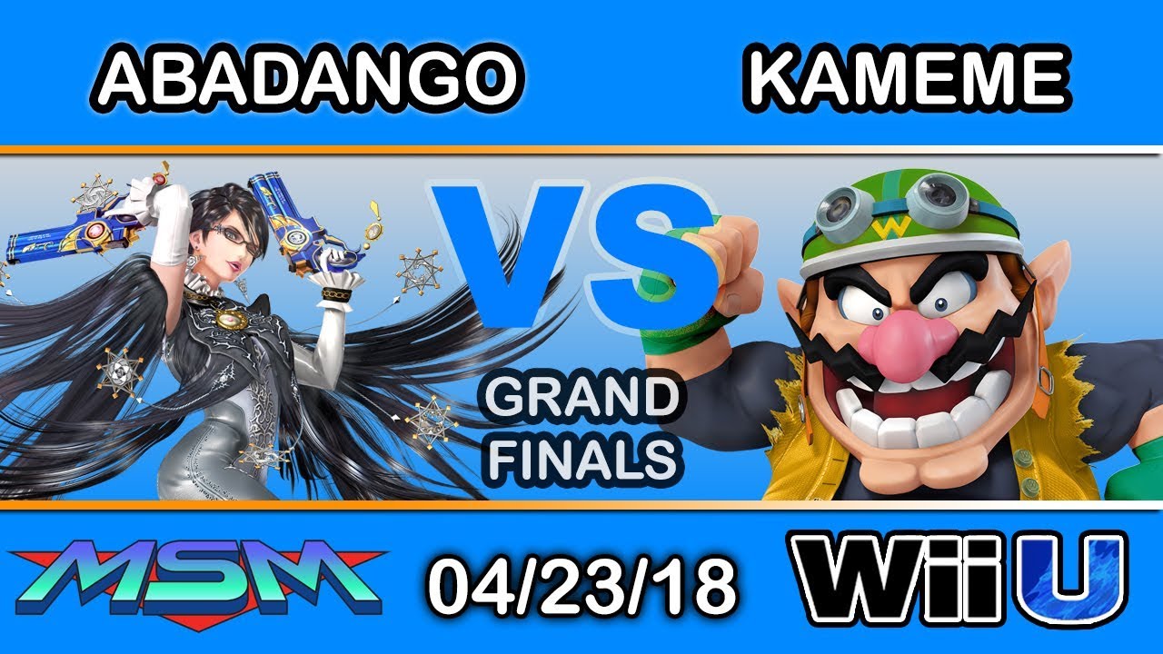 MSM 143 - Abadango (Bayonetta) Vs. DNG | Kameme (Wario) Grand Finals - Smash 4