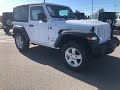 2021 Jeep WRANGLER SPORT 4X4 2 Door Walk Around