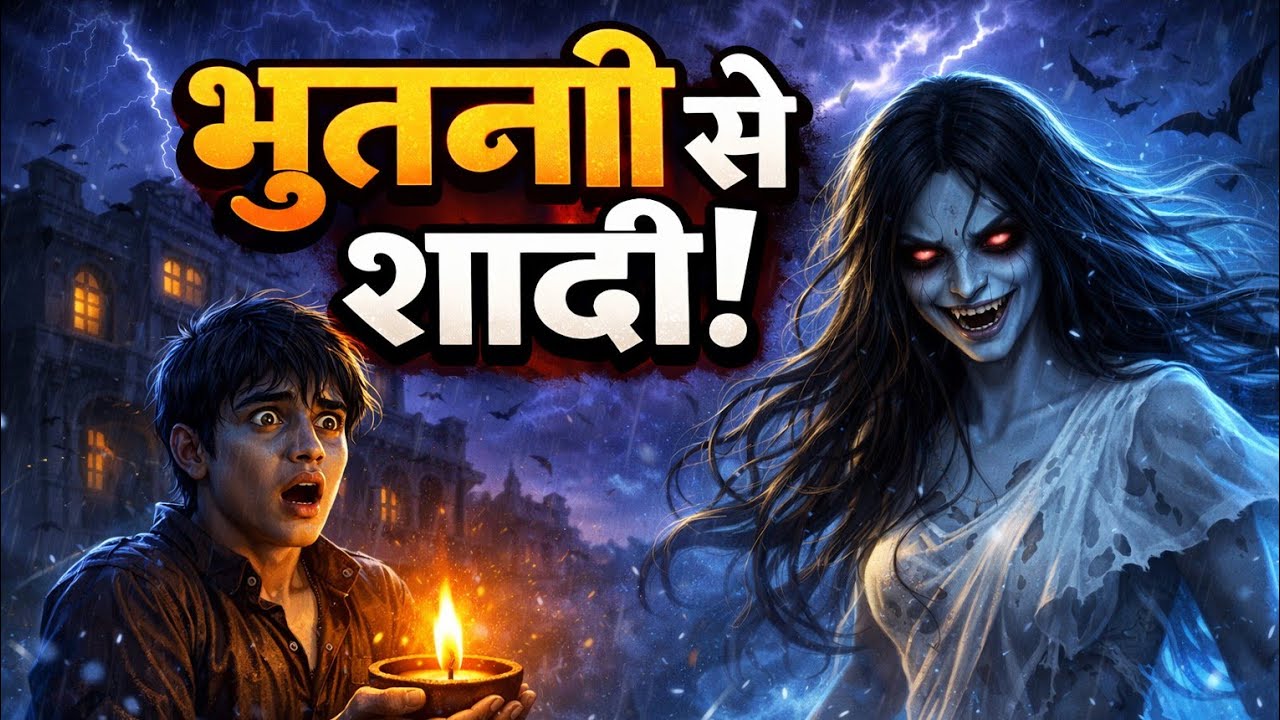 अमावस्या की रात भूतनी से हुई शादी | Horror Love story| Bhootni Se kiya Shadi 