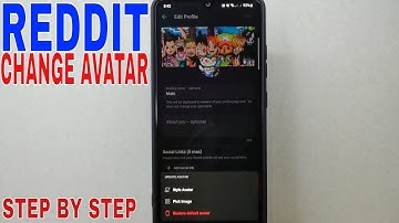 ✅  How To Change Your Avatar On Reddit 🔴