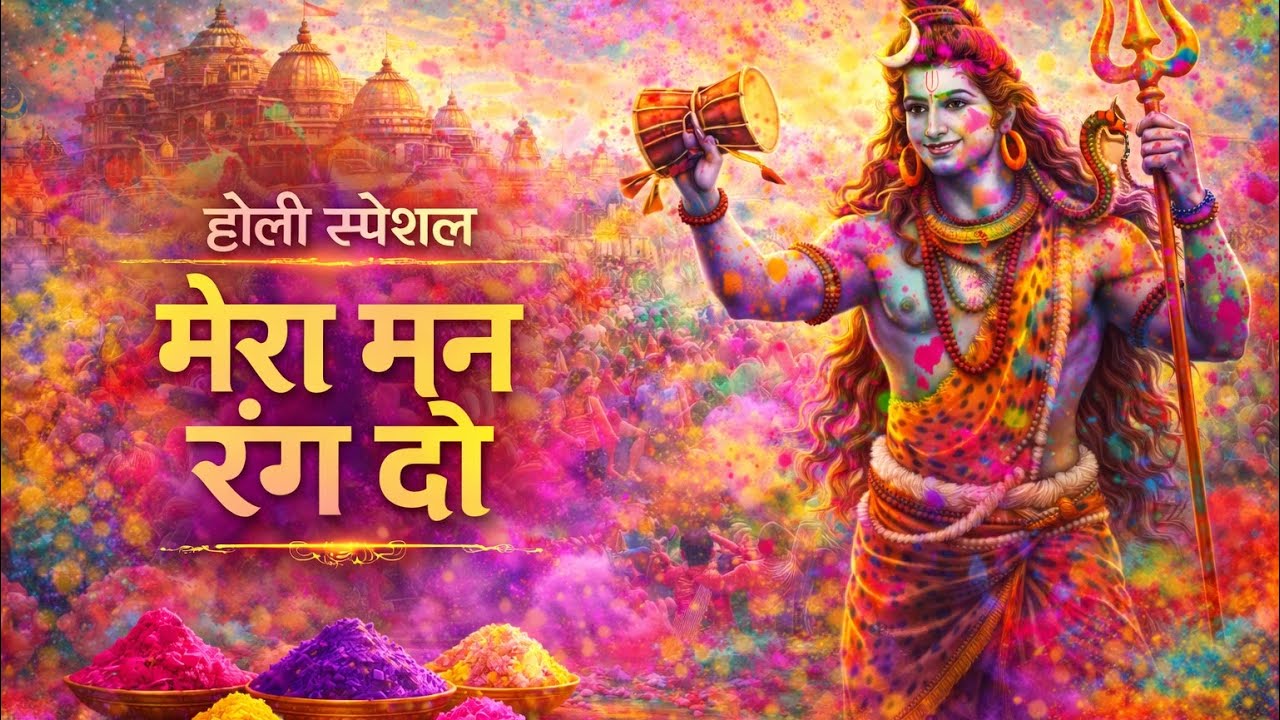 🕉️ Mera Mann Rang Do | Bhole Baba Bhajan | Bindu Mishra Official 🕉️