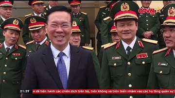 Chủ tịch nước Võ Văn Thưởng thăm Lữ đoàn K3 HD