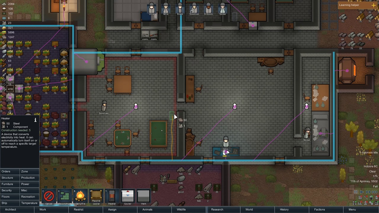 rimworld prepare carefully start naked