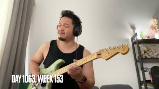 Practicing Improvisation (C Major - Synthpop "City Drive" backing track) (Day 1057 - 1063, Week 153)