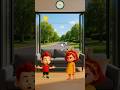 max and julie are scared #animation #cartoon #english #funny