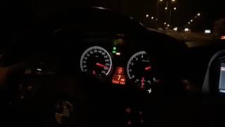 E60 M5 4 Kişi Ile Top Speed 330Km Hız