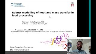 08 - Robust Modelling of Heat and Mass Transfer in Food Processing (Aberham Hailu Feyissa) screenshot 3