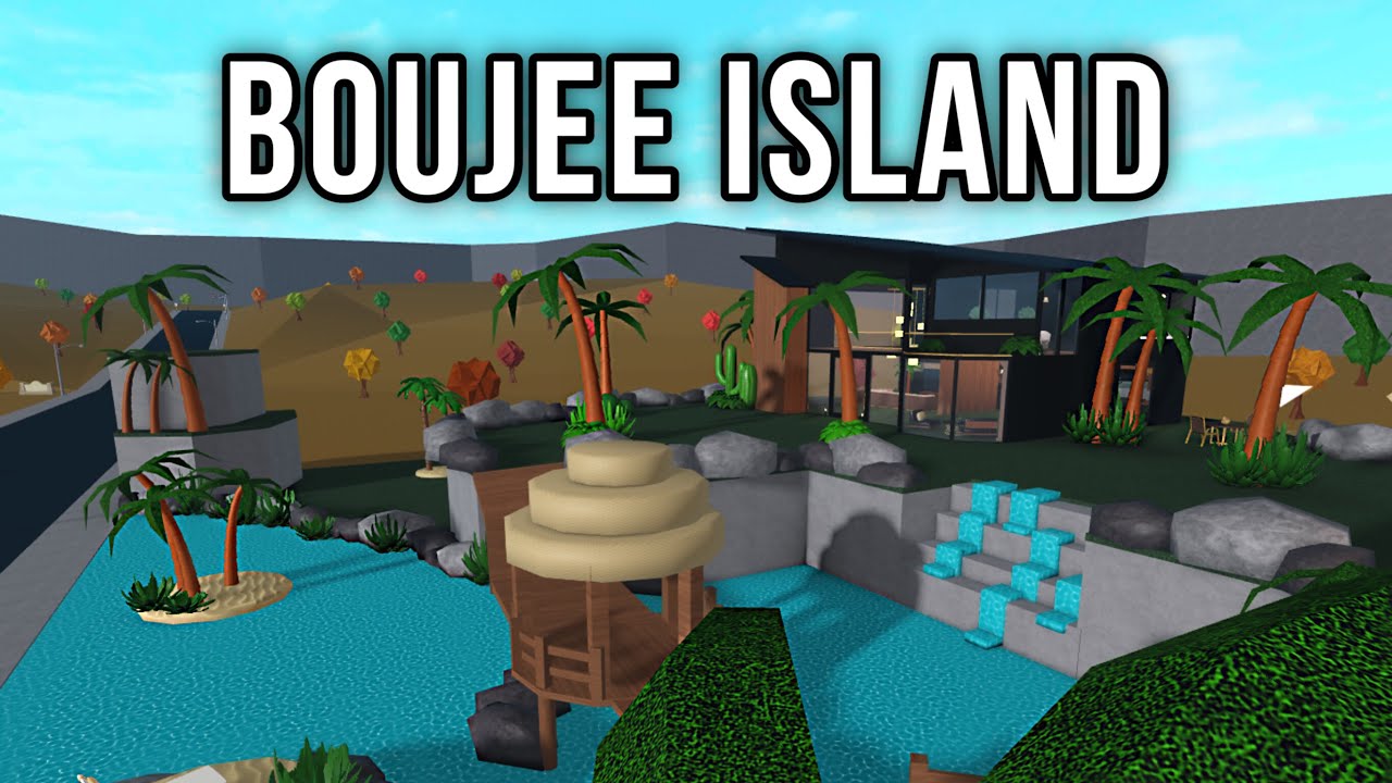 Touring My Boujee Island I Built In Bloxburg! YouTube