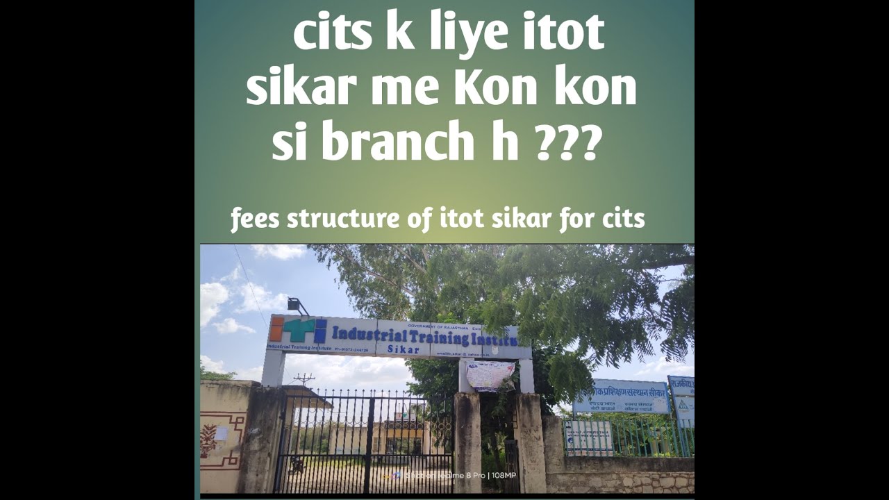 Branches of cits in ITOT sikar and fees structure