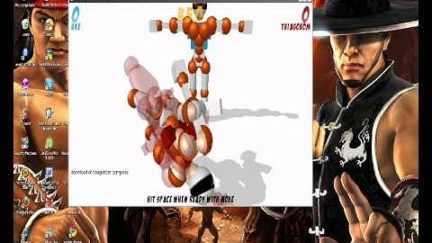 como fazer helicopter kick no toribash