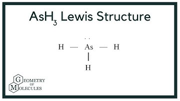 AsH3 Lewis Structure (Arsenic Trihydride)