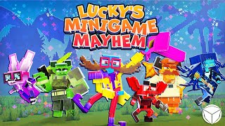Minecraft Lucky's Minigame Mayhem ゲームプレイレビュー [ウォークスルー] [無料マップ] screenshot 4