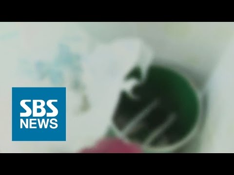 화장실 변기 옆 휴지통 없앤다…네티즌들 "찬성" / SBS / 오!클릭