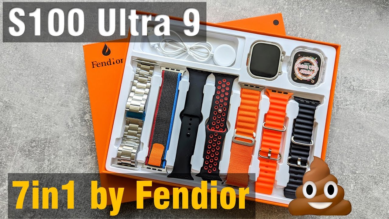 Smart Watch Ultra 9 S100 By Fendior YouTube