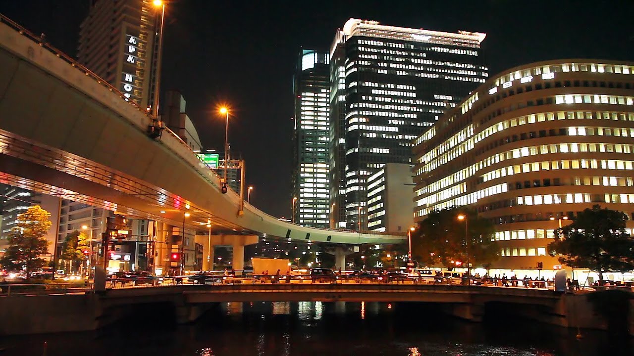 大阪 中之島夜景散歩 西部編 Nakanoshima West Night Walk Tour Osaka Japan Youtube