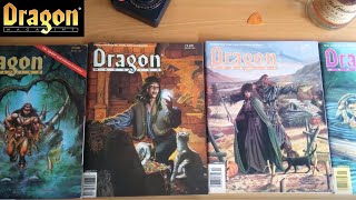 1989 nostalgia...My Dragon Magazine collection