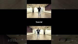 House Dance Beginner Practice | Clean Footwork Focus #5: Twist #shorts #dancemoves #dancetutorial